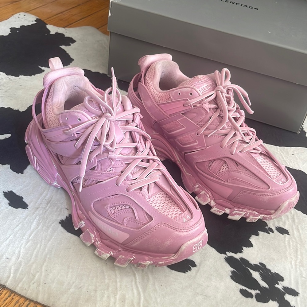 Women’s Balenciaga Track Sneaker 41 - Faded Pink